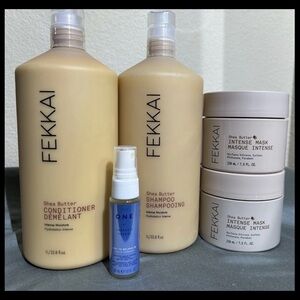 Fekkai Shea Butter Shampoo & Conditioner Intense Moisturizing + 2 masks & extra
